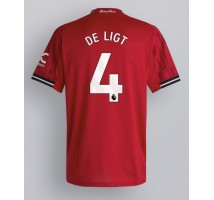 Manchester United Matthijs de Ligt #4 Koszulka Podstawowa 2025-26 Krótki Rękaw